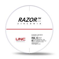 Диск циркониевый Razor 1100, размер 98х10мм, оттенок A2, однослойный