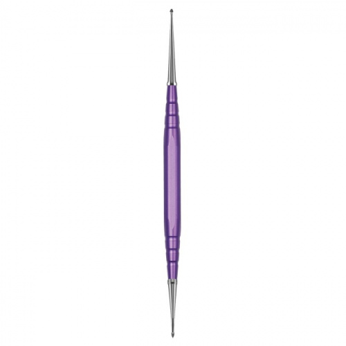 Инструмент моделировочный для воска ручка фиолетовая, насадки (C1,C2) 