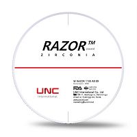 Диск циркониевый Razor 1100, размер 98х20мм, оттенок A3, однослойный