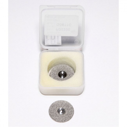 Диск сепарационный алмазный 2-сторонний,средняя зернистость,диаметр рабочей части 22 мм,без дискодержателя ,10 шт 
