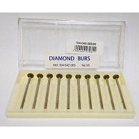 Бор алмазный Lixin Diamond, форма диск, размер 6.5мм, 10шт.