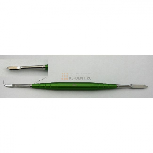 Инструмент моделировочный для воска ручка зеленая, насадки (А1,A10)  фото 2