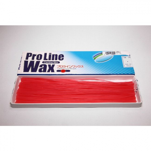 Воск в прутках для осущ. литья пластмассы Pro Line Wax диам 1,5мм, длина 200мм,120шт.YAMAHACHI