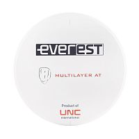 Диск циркониевый Everest Multilayer AT, размер 95х14 мм, цвет A3.5, многослойный