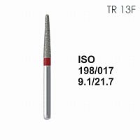 Бор алмазный MANI TR-13F по ISO 198, конус ,017 х 9.1 х 21.7 мм, зернистость F, 5 штук