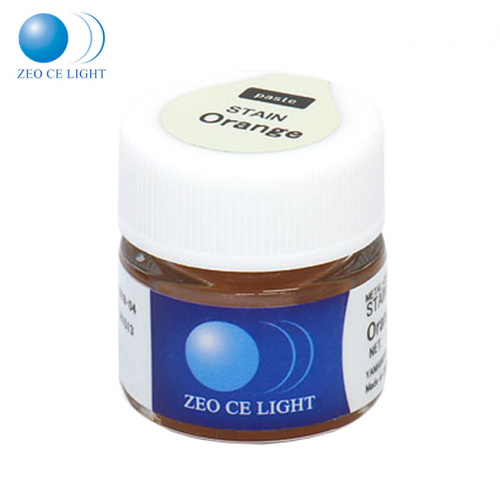 Краситель ZEO CE LIGHT Stain Orange (оранжевый), паста 3.5г.