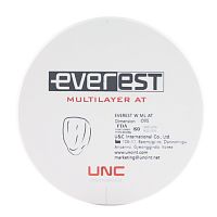 Диск циркониевый Everest Multilayer AT, размер 95х25 мм, цвет A2, многослойный