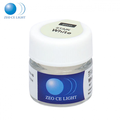 Краситель ZEO CE LIGHT Stain White (белый), паста 3.5г.