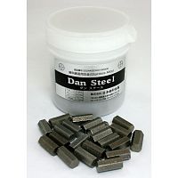 Металл для коронок и мостов  Dan Steel New (железо-никелевый цилиндр ) 1кг