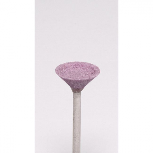 Карборундовые камни SONG YOUNG розовые, оксид алюминия, №09 для прямого наконечника, 1шт.