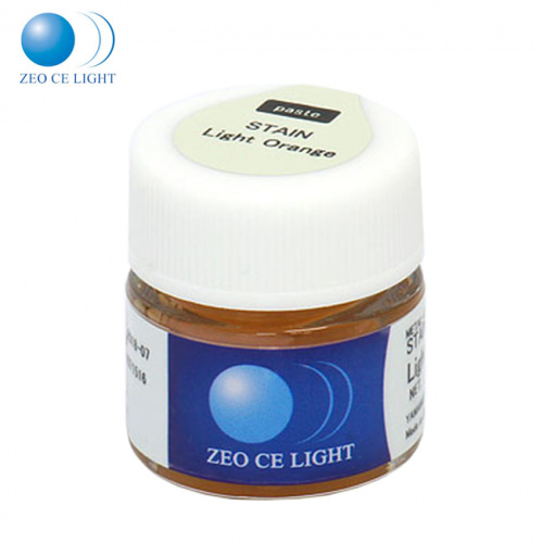 Краситель ZEO CE LIGHT Stain Light Orange (светло оранжевый), паста 3.5г.