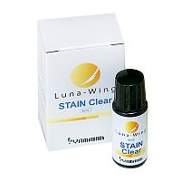 Жидкость Stain Clear, .Luna-Wing - растворитель прозрачный, для красителей, флакон 6 мл