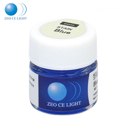 Краситель  ZEO CE LIGHT Stain Blue (синий), паста 3.5г.