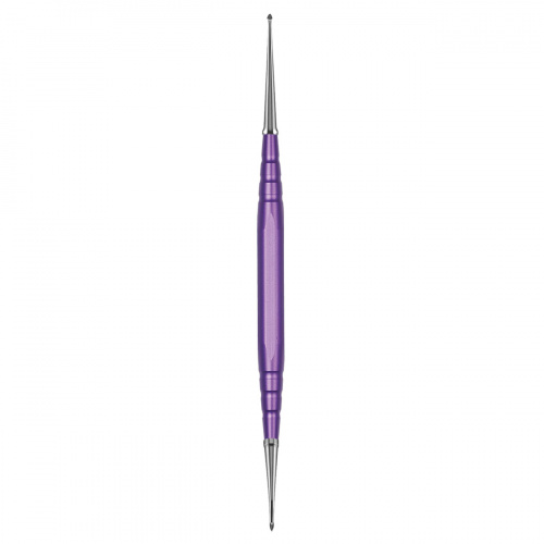 Инструмент моделировочный для воска ручка фиолетовая, насадки (C1,C2)  фото 7