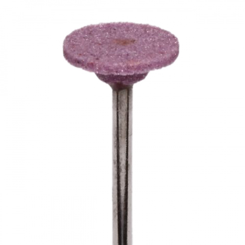 Карборундовые камни SONG YOUNG розовые, оксид алюминия, №11 для прямого наконечника, 10шт. фото 3