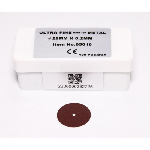 Диски отрезные для металла Ultra Fine Disk for Metal, 22х0,2мм, 100шт. фото 2