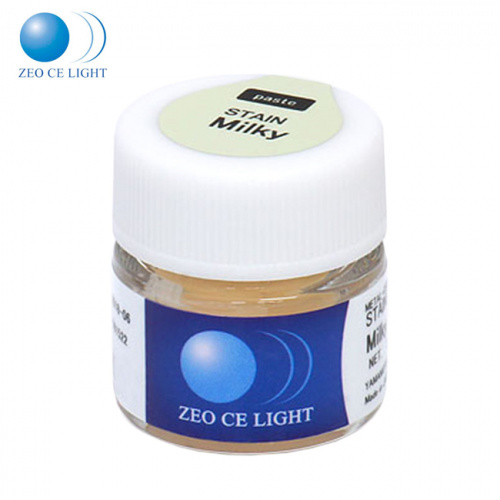 Краситель ZEO CE LIGHT Stain Milky (молоко), паста 3.5г.