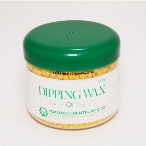 Воск погружной Dipping Wax, жёлтый, 200гр, Yamahachi (Япония)