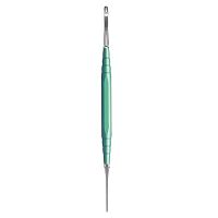 Инструмент моделировочный для воска ручка зеленая, насадки (D6,E2)