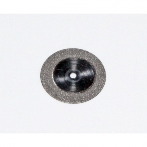 Диск сепарационный алмазный 2-сторонний,мелкая зернистость,диаметр рабочей части 19 мм,без дискодержателя ,1 шт 
