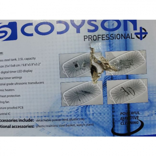 Ванна ультразвуковая CODYSON CD-4820,объем 2100 мл  фото 2