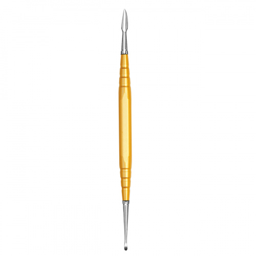 Инструмент моделировочный для пластмасс ручка золотистая, насадки (RA8,RB3) фото 6